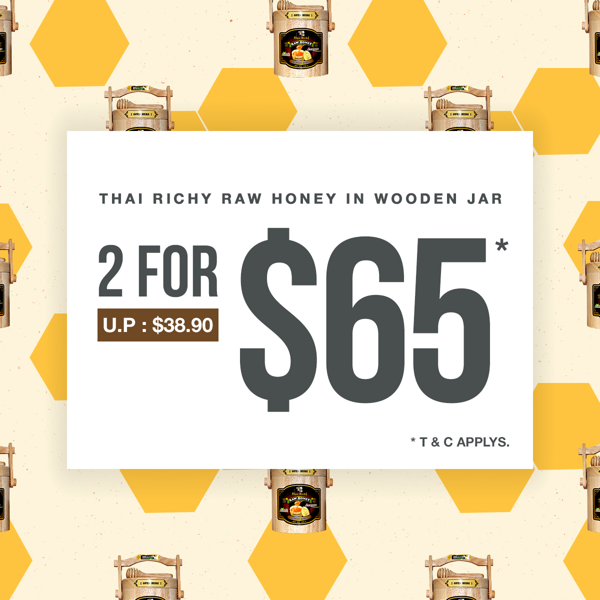 Thai Richy Raw Honey 3 Days Special